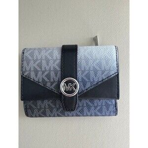 Michael Kors Greenwich wallet Black -  Navy gradient